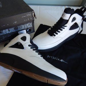 Article N Hi-Top Leather Sneakers